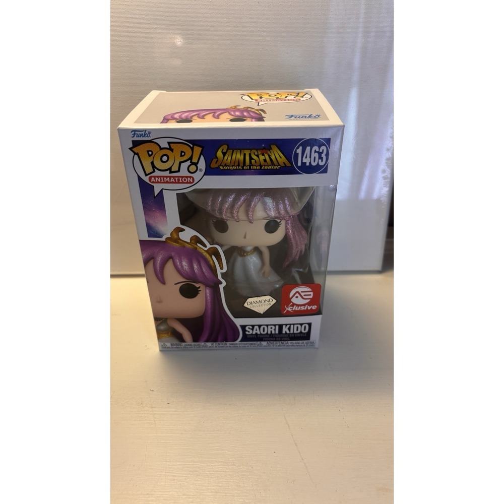 Funko Pop! ANIME: Saint Seiya Athena Saori Kido Diamond Exclusive With Protector